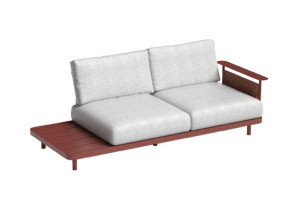 2-местный металлический садовый диван