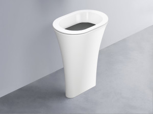 AMLA65-BL+AMPILO-CM+AMCOLO-BL Раковина Amedeo Ovale отдельностоящая cielo Enjoy + Amedeo