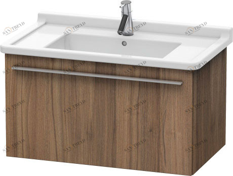 XL605707979 X-Large Тумбочка подвесная Орех натуральный, декор Duravit