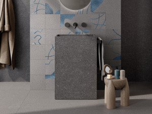 Пол / облицовка керамогранита с эффектом камня