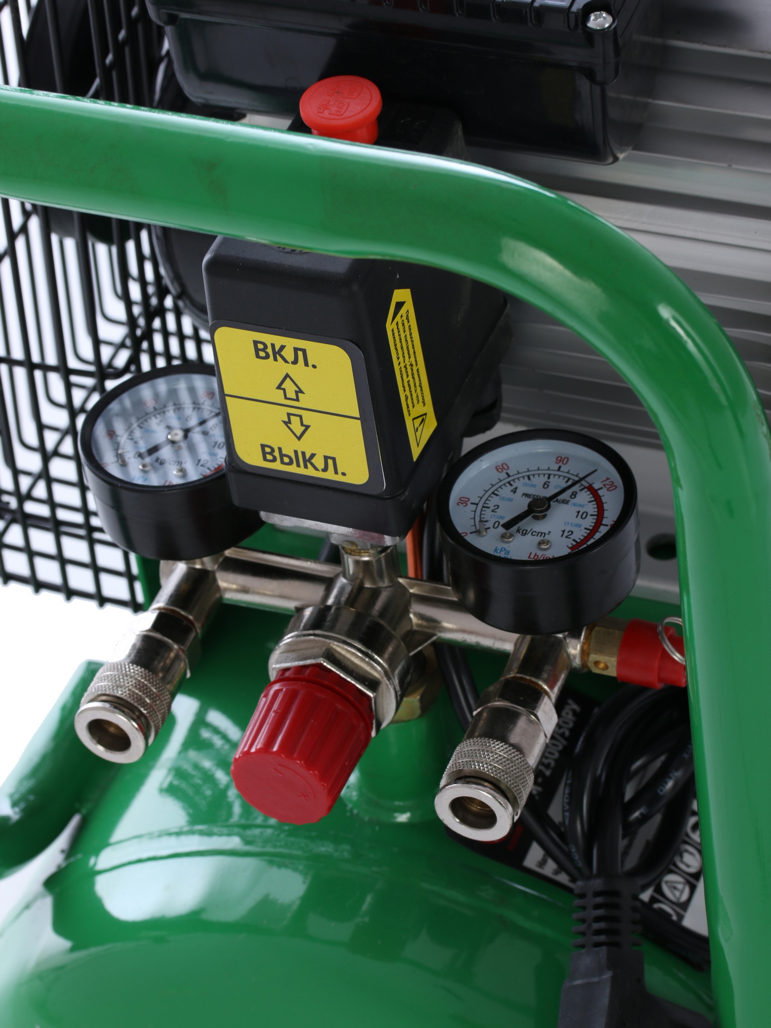 Компрессор поршневой масляный Калибр КМ-2300/50РУ 1241859 STDN-0087102 - Вид №6