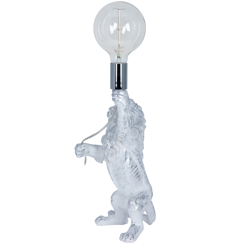 32144 Настольный светильник Лев Ричард Белый BOGACHO 4627196596542 - Вид №7