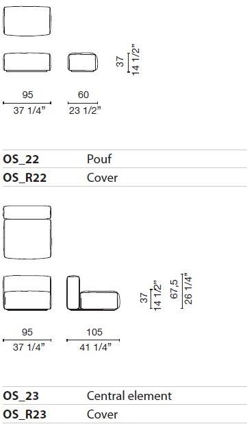Cappellini Модульный диван со съемным кожухом sun-id-1435214 - Вид №12