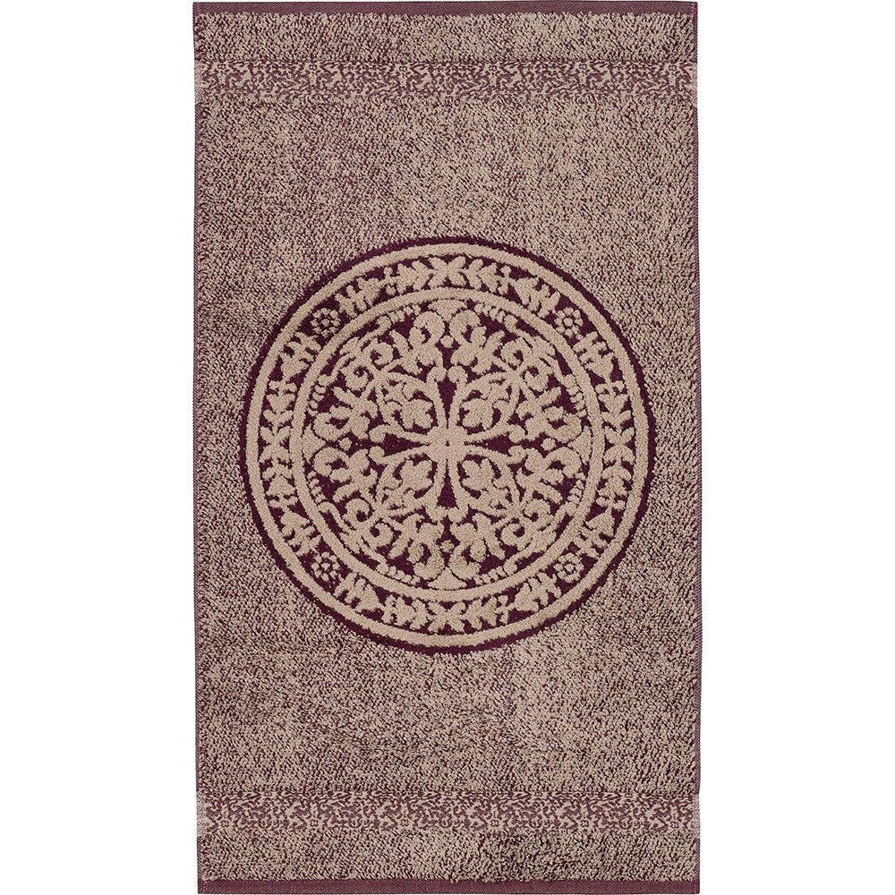 LEI_443_38_mat Коврик для ванной комнаты 65/120 сиреневый 80%хлопок 20%лен махра LEITNER Santreyd 