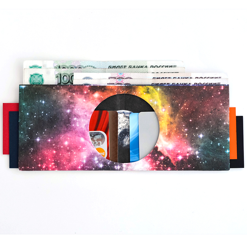NW-021 Бумажник universe New wallet  - Вид №1