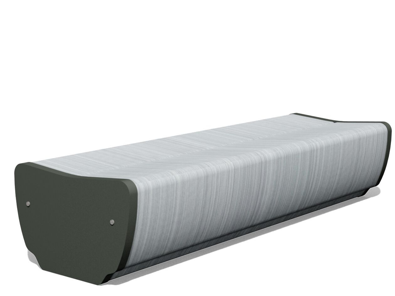 Переработанная пластиковая скамейка без спинки BENKERT BANKE Ontigo ARCH-00088866