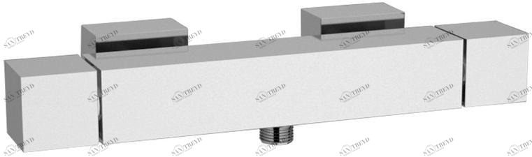 Remer Rubinetterie Кран для душа Qubika thermo Qt31
