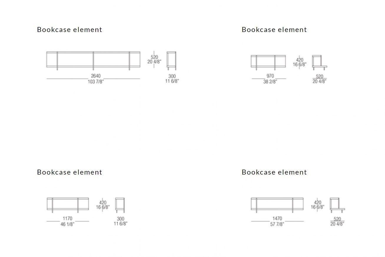 Съемный диван из ткани MisuraEmme ARGO ARCH-00069863 - Вид №5