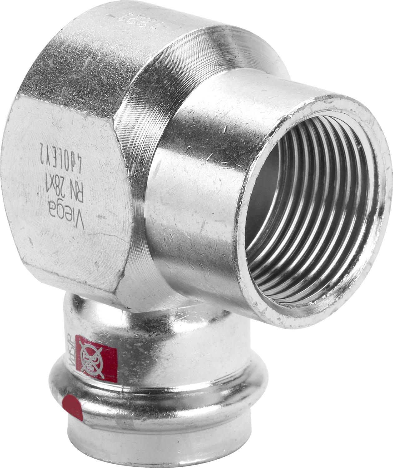 Viega Угольник переходной 90° Prestabo 1114.2 (651404) 651 404