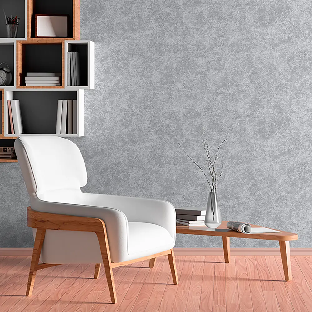 Обои флизелиновые Anturage Fabric серые 1.06 м 168512-09 STLM-2107805 - Вид №2