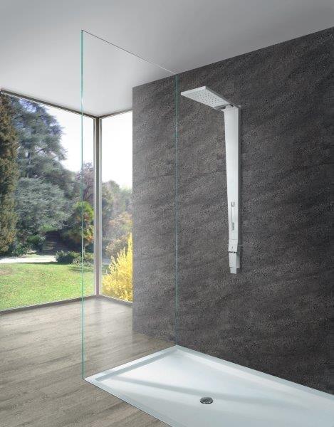 tender rain Настенная душевая стойка из латуни с душевой лейкой Sharp sun-id-1398319 - Вид №1