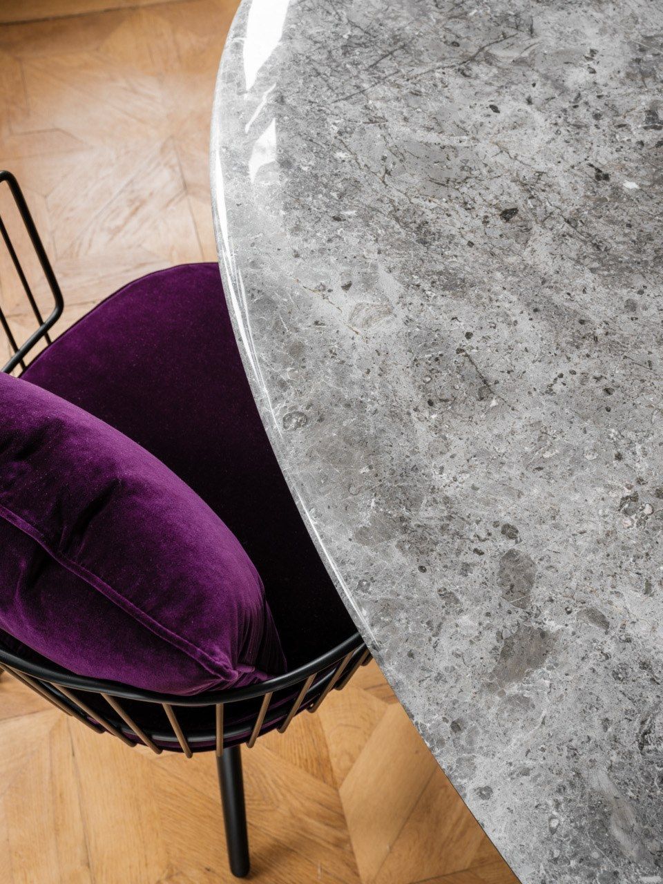 Овальный мраморный обеденный стол Wittmann Antilles ARCH-00090057 - Вид №1