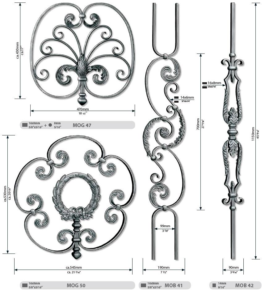 Grande Forge Парапет для лестницы sun-id-1514590 - Вид №1