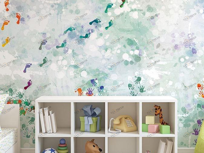 GLAMORA Детские виниловые обои Candy sun-id-1420613