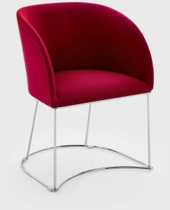 Viganò Санное кресло из ткани для залов ожидания Milly