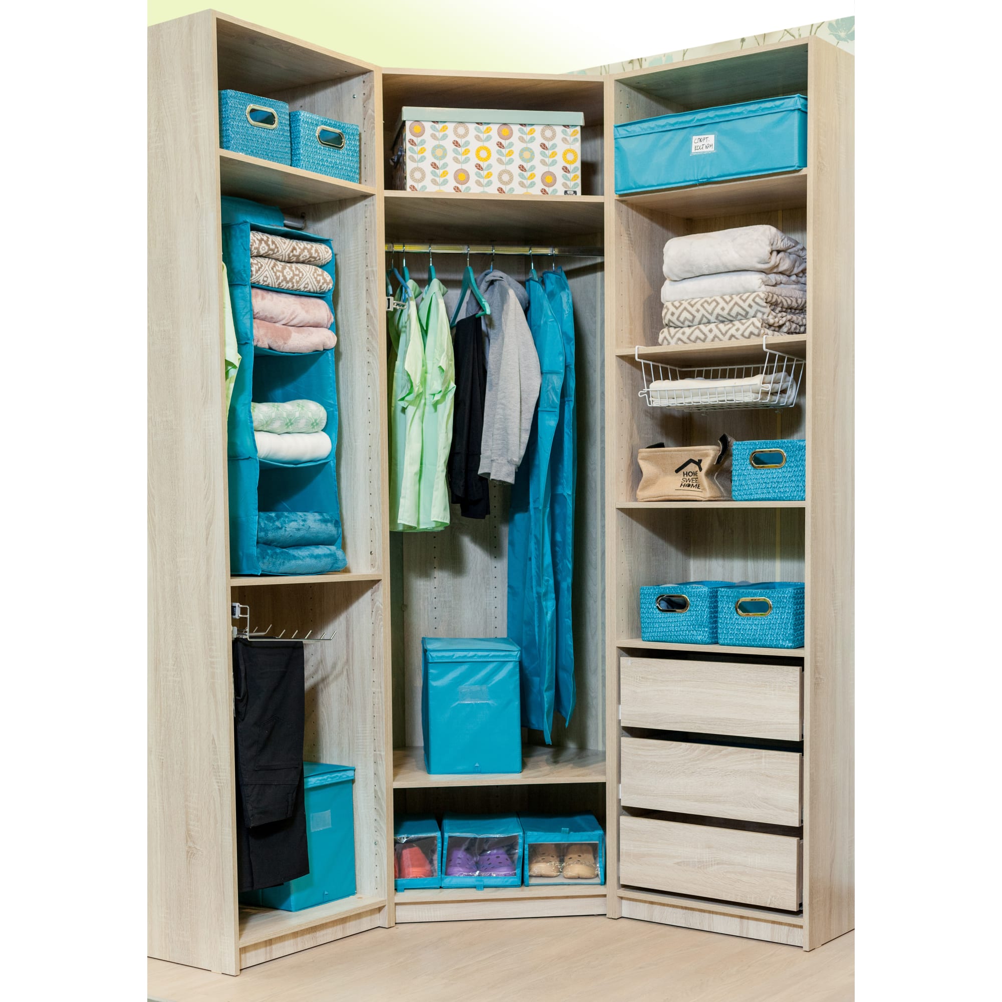 18056571 Плечики дерево цвет мятный, 6 шт Santreyd  - Вид №2