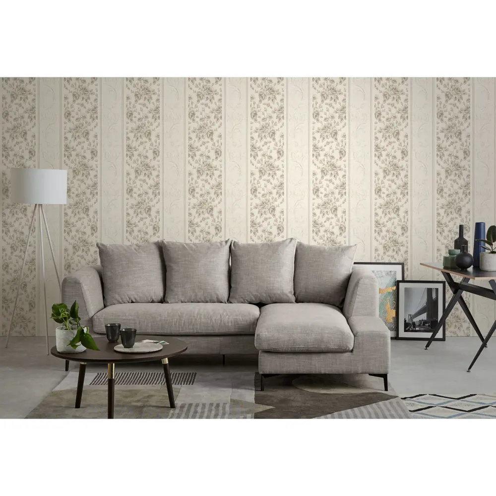 Обои виниловые Palitra Life Small Roses бежевые 0.53 м 1359-12 17122493 STLM-2190809 - Вид №4