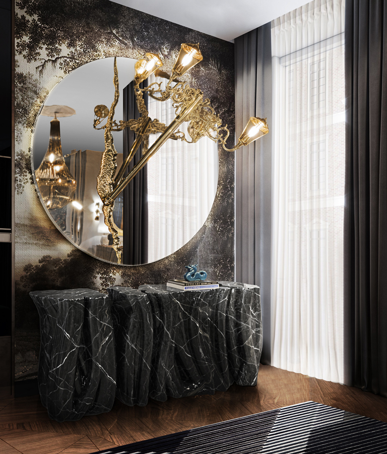 0-241 Монохромный буфет из искусственного мрамора Boca Do Lobo  - Вид №33