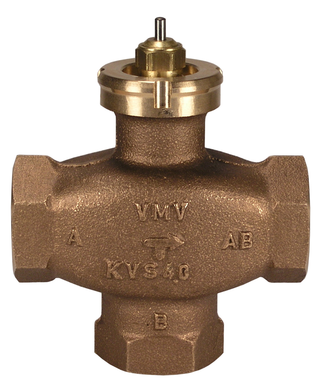 Danfoss Клапан регулирующий седельный трехходовой VMV VMV 40 регулирующий клапан Kvs 14.0 ext. 065F6040  - Вид №3