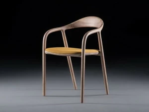 Artisan Стул из массива дерева с подлокотниками Neva Ccnexxyy