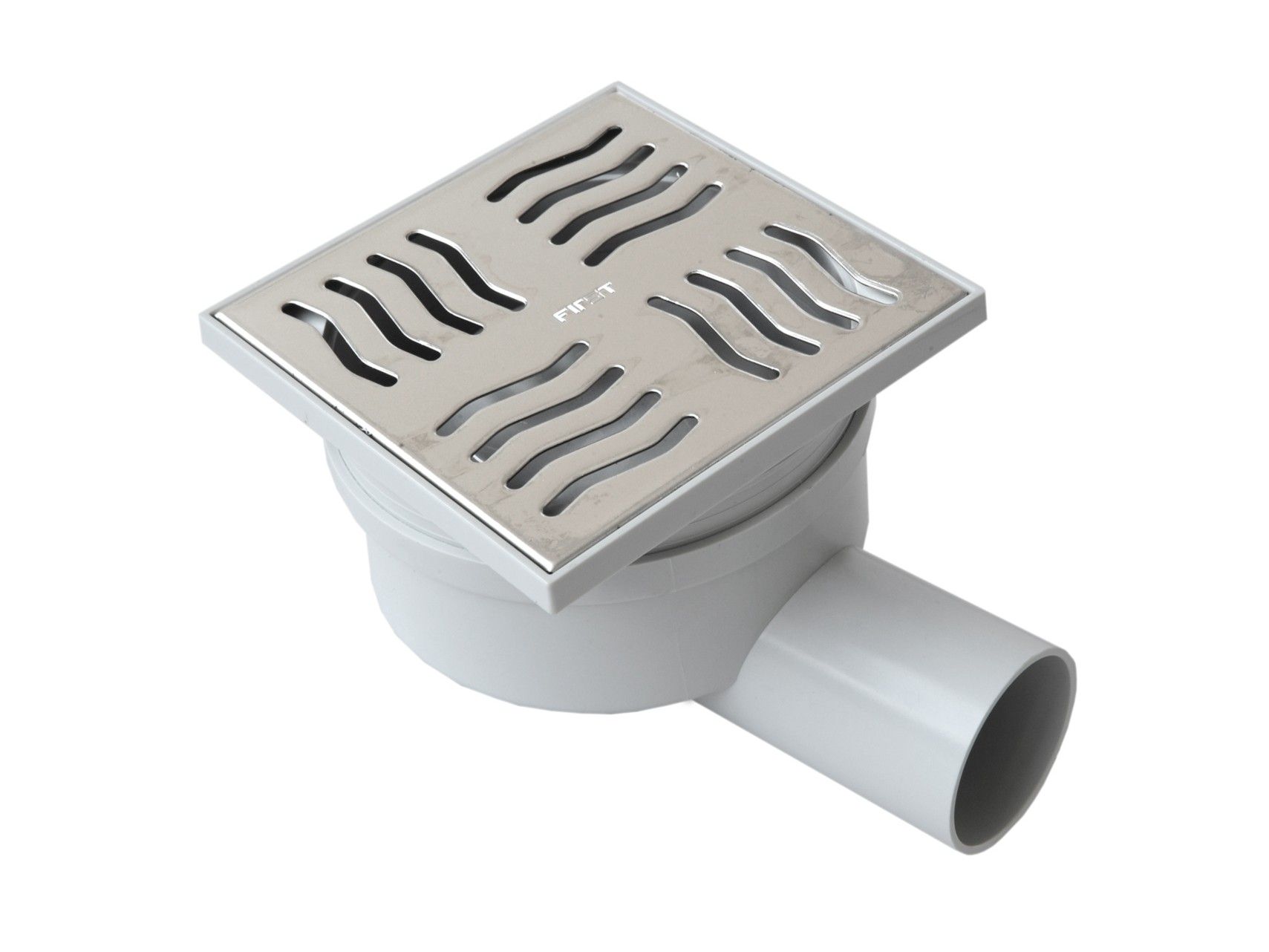 Крышка люка из АБС-пластика с решеткой из нержавеющей стали и поворотным горизонтальным выхлопом First Corporation First Plast ARCH-00054706