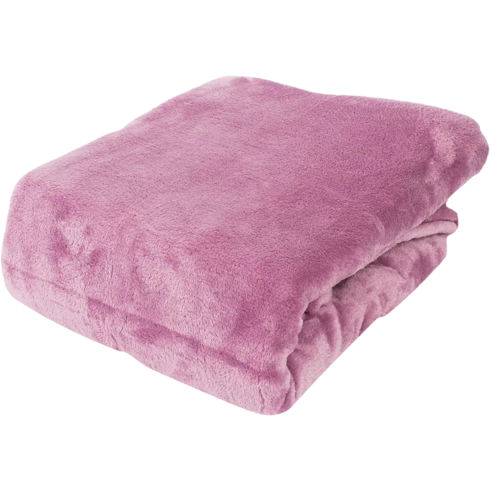 Плед, 180х200 см, фланель, цвет светло-сиреневый BELEZZA STLM-2006579 - Вид №1