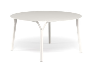 Алюминиевый круглый садовый стол