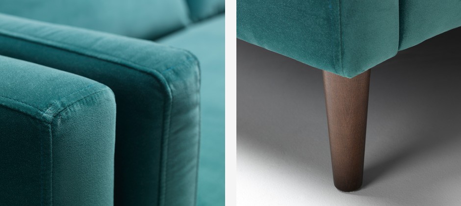 Диван Orella прямой серый ICON DESIGNE ORELLA 178061 Серый  - Вид №2