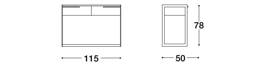 Мобильный туалетный столик VOLPI Луиджи Вольпи ARCH-00045926 - Вид №2