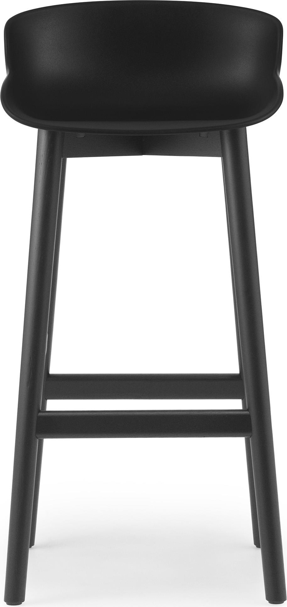 604403 Барный стул 75 см Black Oak / Black Normann Copenhagen Hyg  - Вид №1
