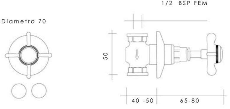 Gentry Home Пульт дистанционного управления из латуни Mayfair sun-id-1382664 - Вид №1