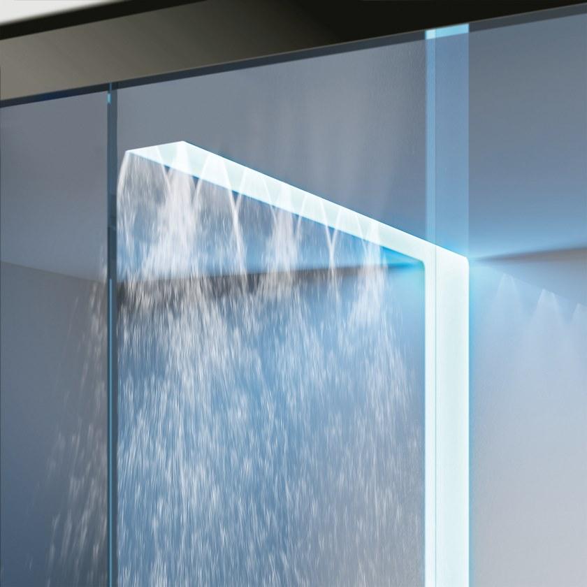 Gruppo Treesse Прямоугольная душевая кабина из стекла Sistema doccia sun-id-1463134 - Вид №3