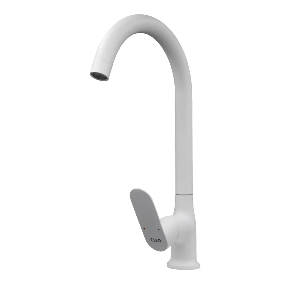 Смеситель кухонный Esko Annecy AN 519W высота 33.4 см цвет белый 89338345 STLM-2141888 AN519W - Вид №4