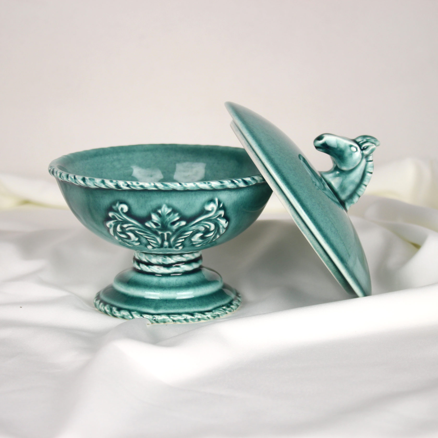 sun-id-994727 Икорница Фарфоровая PROVANSFAIENCE Россия  - Вид №4