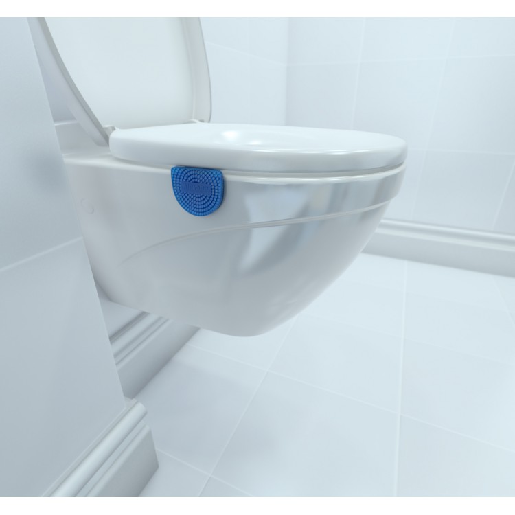 Airloop Linen Breeze VECTAIR SYSTEMS Ароматическая сетка для унитаза Airloop Linen Breeze - аромат Льняной Бриз для офиса, отеля и дома голубой  - Вид №4