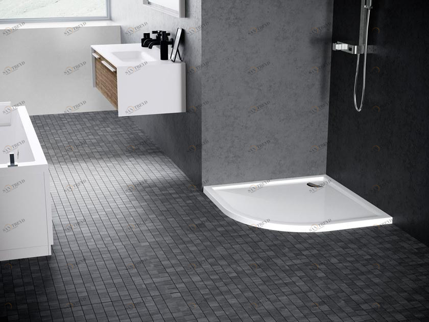 NOVELLINI Поддон полукруглый со стальным профилем Victory sun-id-1402519