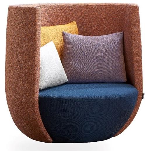 ROSSIN Вращающееся кресло с тканевой обивкой Nido sun-id-1440911 - Вид №1