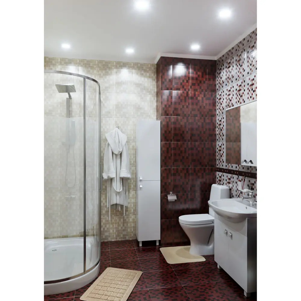 Плитка напольная «Arabesque» 33х33 см 1.33 м2 цвет коричневый 14002541 STLM-2089684 Santreyd 