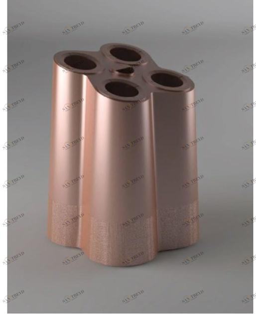 Manufatti Viscio Контейнер для мусора из оцинкованного листа для раздельного сбора мусора Aero sun-id-1445470