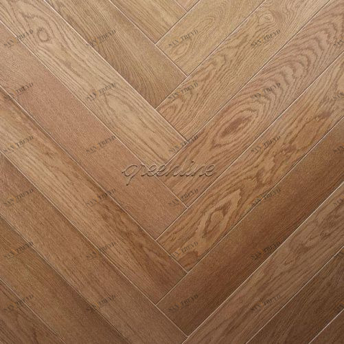 Паркет Ёлка GreenLine Палермо Дуб Натур (Гладкая) 500х125 мм 1900200042