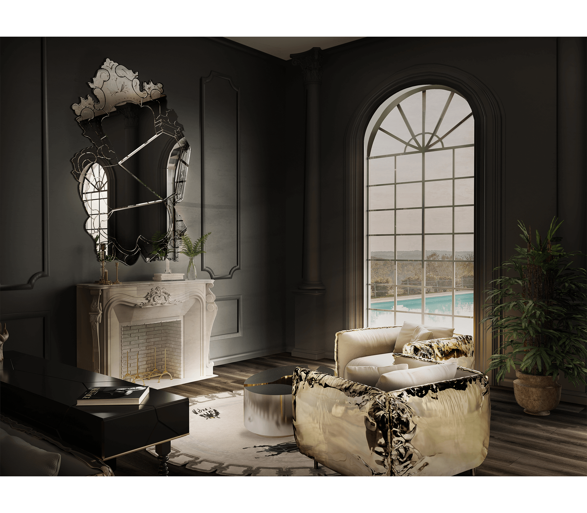 0-202 Несовершенное кресло Boca Do Lobo  - Вид №14