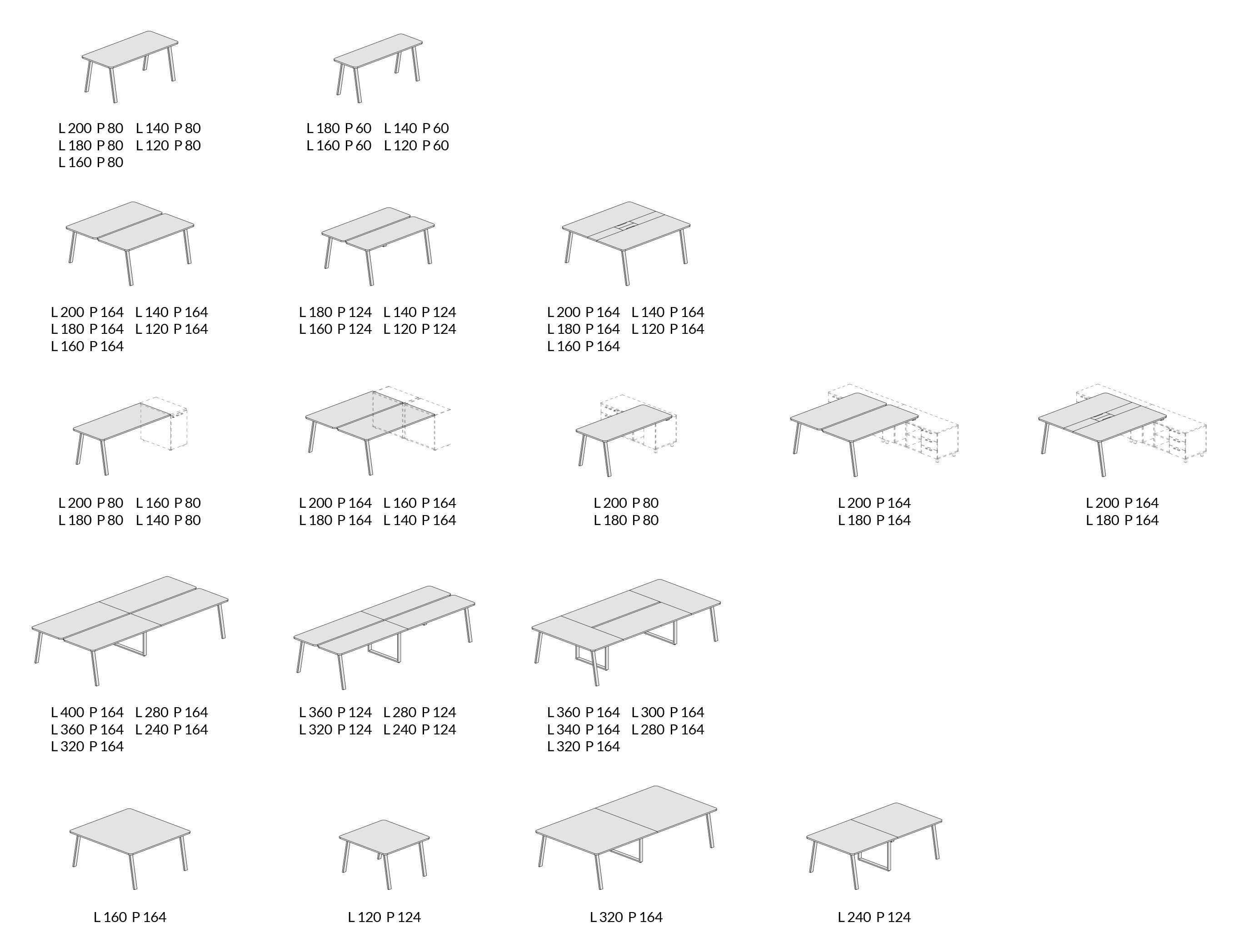 Стол / Стол для совещаний с меламиновой столешницей About Office Funny ARCH-00000830 - Вид №12