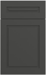 Фасады для кухни Модерн Фрезеровка «Ла Дефанс» 201 Графитовый