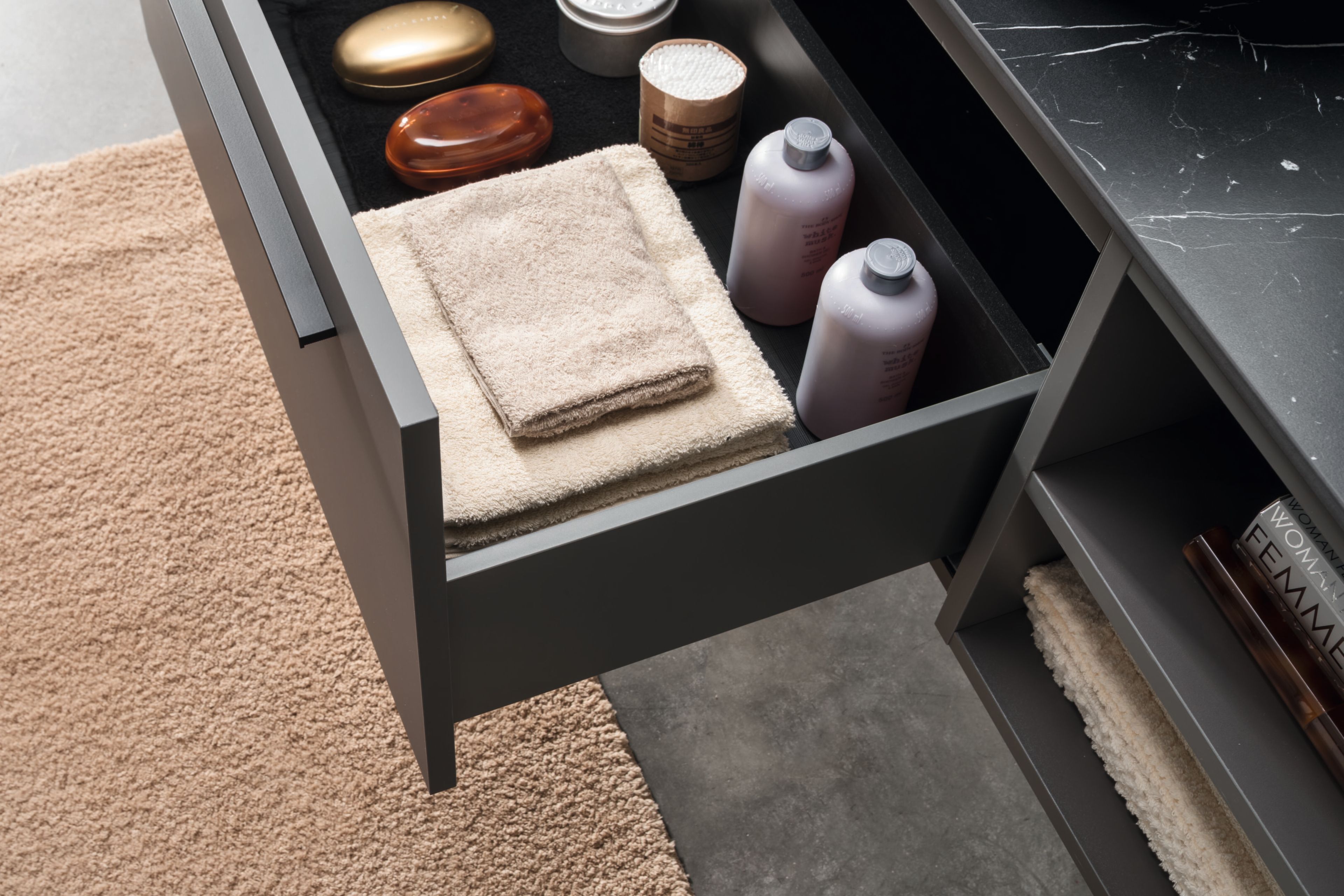 Подвесной туалетный столик с зеркалом Gruppo Geromin Lira Plus ARCH-00015643