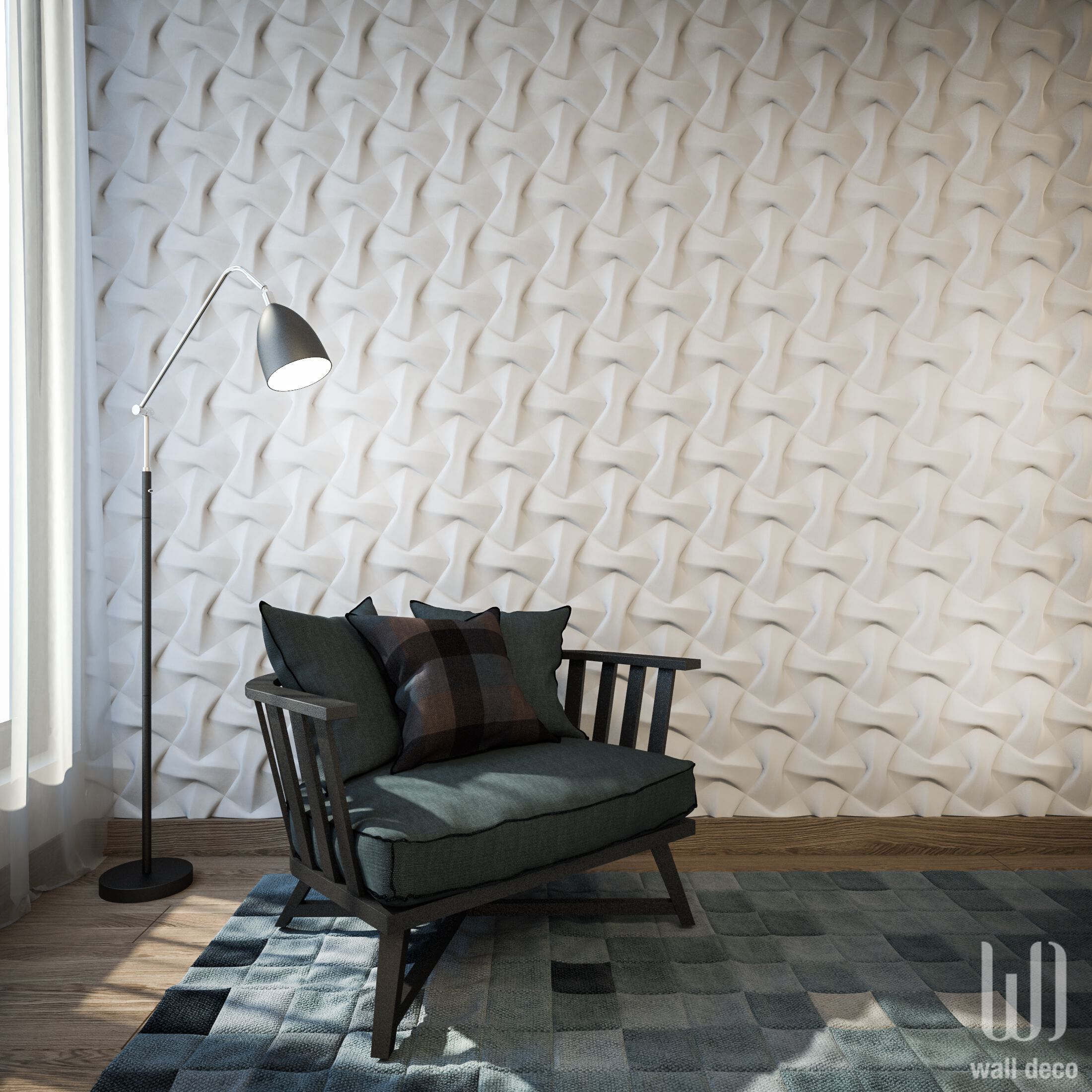 Трехмерное гипсовое покрытие WallDeco M-Modern ARCH-00119471 - Вид №3