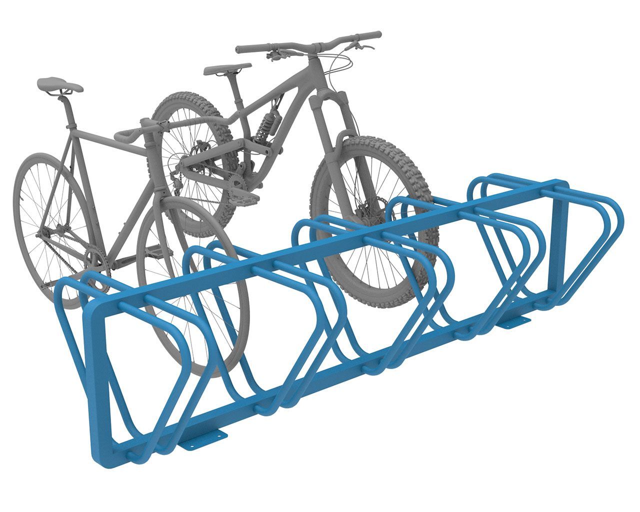 Стойка для велосипедов из оцинкованной стали Lazzari DUO ARCH-00117736 - Вид №1
