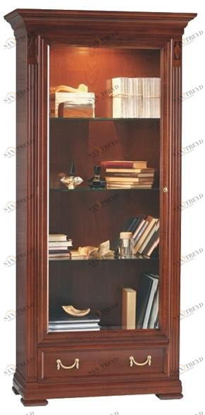 SELVA Витрина из вишневого дерева со встроенной подсветкой Villa borghese 7362-7373