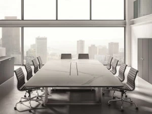 IFT Стол для переговоров из технической керамики с эффектом мрамора 45/90