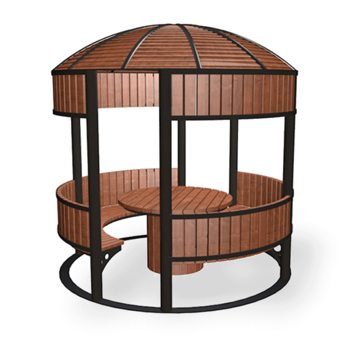 14402 АРЕНА Kega 01, беседка парковая LAB.Space  - Вид №1