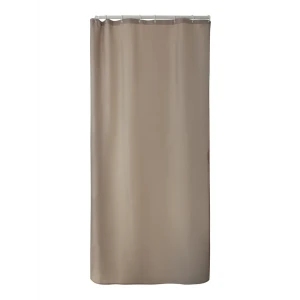 Штора для ванной Primanova Premium 180x200 см полиэстер цвет капучино